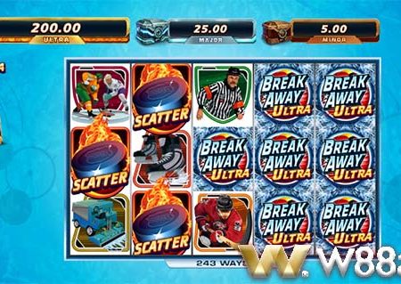 How to play Breakaway Ultra slot at W88 Bookie